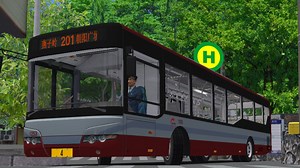 [OMSI2] 宇宙大巴下山，车快跟路一样宽 南宁201（已撤线）燕子岭-朝阳广场(人民民主路口）