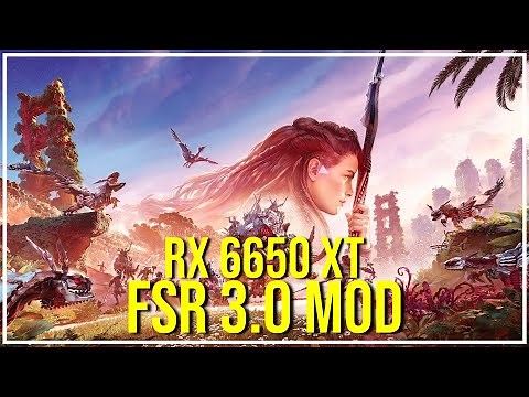 Horizon Forbidden West: FSR 3 MOD | RX 6650 XT