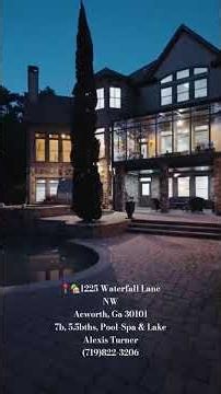 🏡 Inside a $1.7M Luxury Estate in Acworth, GA | Resort-Style Lake Home Tour