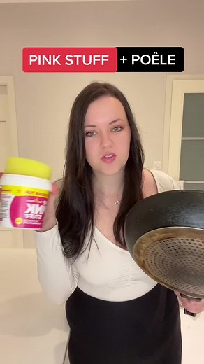 Pink stuff poêle c’est ouf 🥹