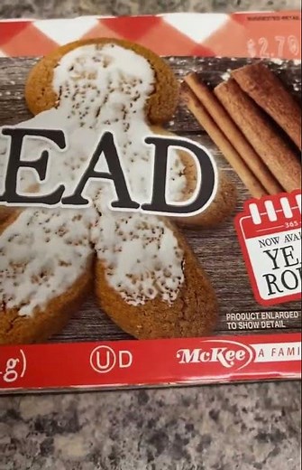 Little Debbie Gingerbread Soft Cookies