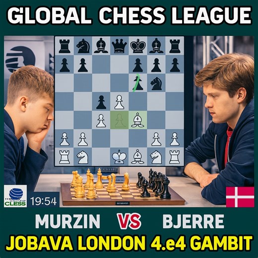 15K views · 138 reactions | ⚡The Deadliest Version of the Jobava London: The Aggressive 4.e4 Gambit! #chess #londonSystem #jobavaLondon #gambit | ChessPinoy.TV | Facebook