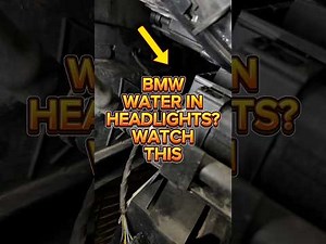How to disassemble the front headlight of the BMW 5 Series F10