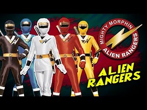The Full Story of the ALIEN RANGERS | Power Rangers Explained