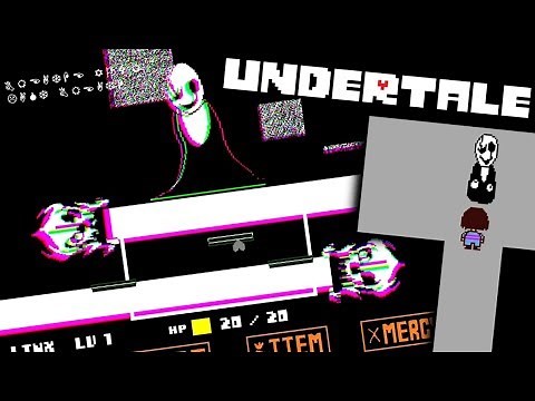 BATTLING UNDERTALE'S "SECRET" BOSS!! An Undertale Fun Value 66 Gaster Room 269 Fan Battle