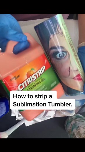 Sublimation Tumbler Stripping Guide