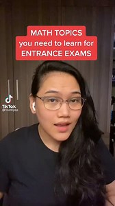 31K views · 1.6K reactions | Ano ang MATH TOPICS na kailangan mong aralin kung mag-eentrance exam ka? Let's #LearnWithLyqa ! | Team Lyqa | Facebook