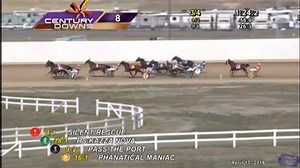 A crash at Century Downs flipped three horse drivers into the air and resulted in one horse being put down. Read more: cbc.ca/1.3540260. | CBC Calgary