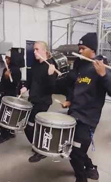 The coolest drumline in the world