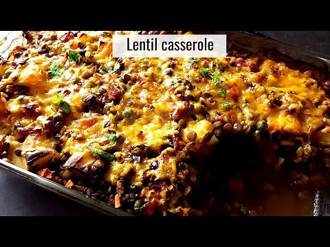 Easy lentil casserole