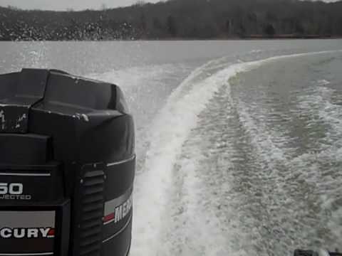 150 Mercury Black Max XR2 Acceleration On a 1988 Procraft Fish And Ski (Our first boat)