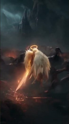 Angels vs Demons: The Epic Battle Between Light and Darkness! #angel #demon #ai