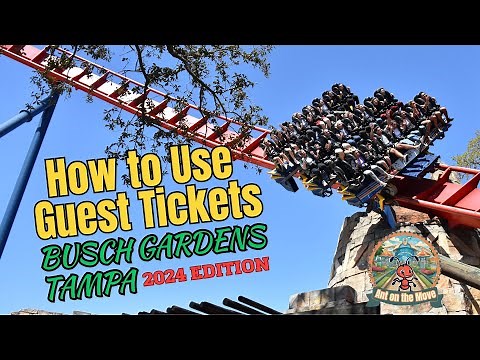 How to Use Guest Tickets at Busch Gardens
