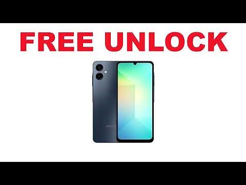 How to Unlock Samsung Galaxy A06 - ANY Country and Carrier (AT&T, T-mobile etc.)