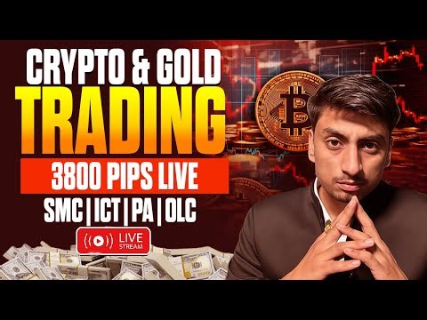 Live GOLD and CRYPTO SMC/ICT Analysis | Live Trading Gold & Crypto | @nitishfx_ | 09 OCTOBER