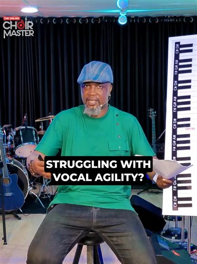 STRUGGLING WITH VOCAL AGILITY? #choir #praiseandworship #worshipleader #theonlinechoirmaster #howtosing #vocaltraining #singing #vocalagilityexercises #vocalagility | The Online ChoirMaster