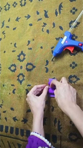 Glitter Foam Sheet Bow