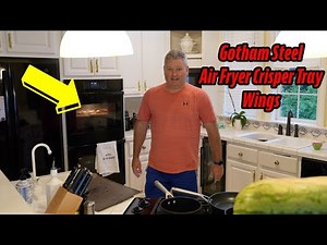 Gotham Steel Air Fryer Crisper Tray Wings