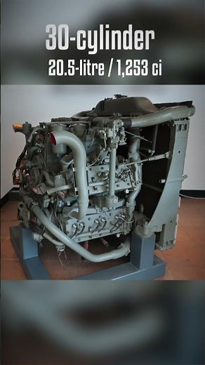 Why Does The 30-Cylinder Chrysler Multibank Exist? #shorts