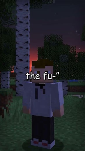 please DONT click the sound bro… 💀💀💀 don't look at the moon in minecraft #shorts