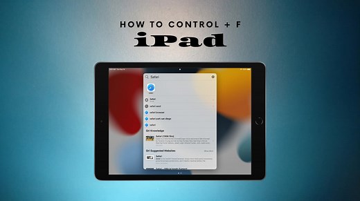 How to Control F on iPad: All search methods explained - WorldofTablet