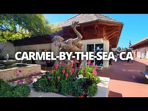 Exploring Carmel-By-The-Sea, California USA Walking Tour #carmel #carmelbythesea