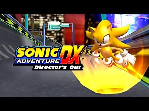 Sonic Adventure DX - Speed Highway - Super Sonic 4K HD Widescreen 60 fps