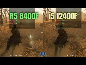 i5 12400 vs Ryzen 8400f