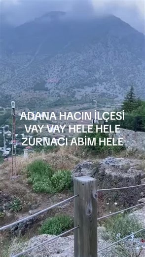 Scenic Mountain View of Adana: Nature and Town