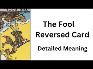 The Fool Reversed Card Meaning || Learn Tarot Card Reading ||