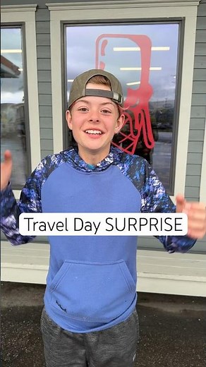 Travel Day SURPRISE with a SQUARE! #travel