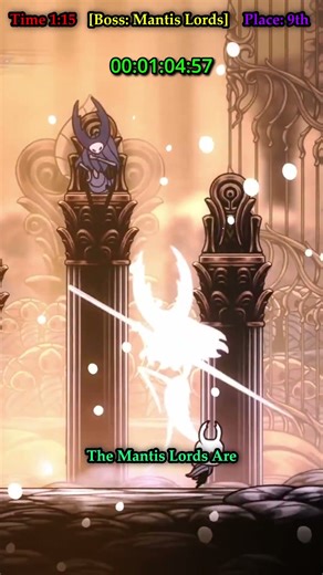 Regardless Of Any Challenge Mantis Lords Is The Best Hollow Knight Boss #hollowknight #boss