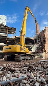 3.1K views · 1.4K reactions | Toppling of the ol’ chimney #tamcodemolition #democontractor #demo | TAMCO Construction Inc. | Facebook