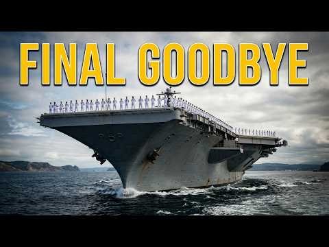 End of an Era: USS Nimitz (CVN 68) Historic Final Departure from Bremerton 🇺🇸