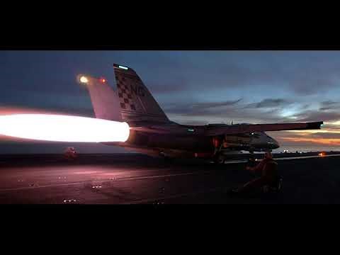Air Combat ( Radio only ) F-14 Tomcat vs. MiG-23 1989