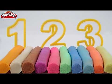 Learn to Count Numbers from One to Ten for Kids + More Play Doh Videos