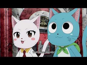Wendy separates the white mage from Touka - Fairy Tail 100 Years Quest