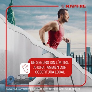 Los Seguros de Salud Internacional MAPFRE ahora también te brindan cobertura local para que estés protegido tanto fuera como dentro del país . Además, disfruta de los mejores beneficios gracias a nuestra alianza con BUPA. + Nuevo deducible US$ 2 500 + Acceso a la amplia red BUPA de clínicas y centros médicos a nivel mundial + Cobertura hasta el 100% + Atención en nuestra red de clínicas afiliadas en Perú ¡Asegura tu salud ahora!  | MAPFRE | Facebook