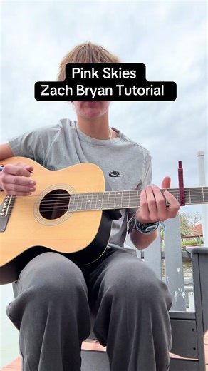 Aprende a Tocar 'Pink Skies' de Zach Bryan