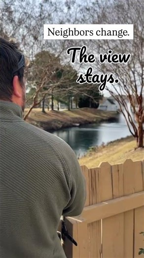 Neighbors change… The view stays. 🏡