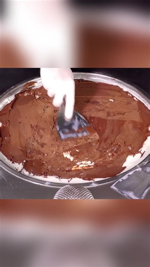 Cadbury Dairy Milk Chocolate Ice Cream fried Thailand rolled ice cream roll #asrm #satisfy #cadbury