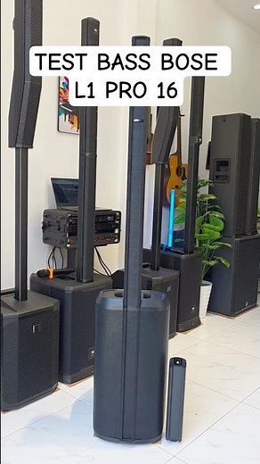 Test Bass Bose L1 pro 16