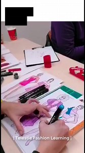 Online Fashion Design and Pattern Making Courses on Reels