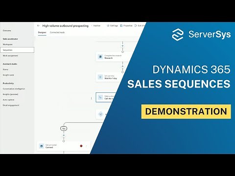 Demonstrating Dynamics 365 Sales Sequences | Microsoft UK Partner