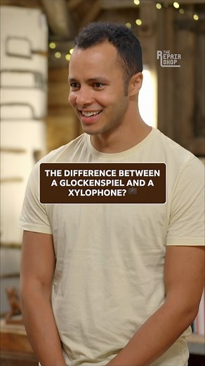 The Repair Shop on Instagram: "The Difference Between a Glockenspiel And A Xylophone? 🎼 #TheRepairShop"