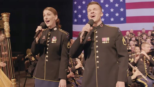 Army Field Band celebrates patriotism with 'My Country, ’Tis of Thee' performance