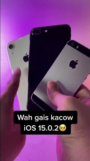 Setelah update iOS 15.0.2 🥺