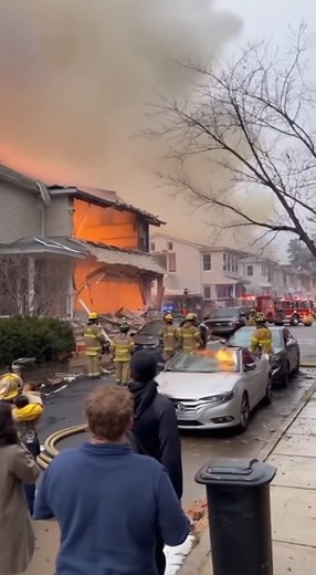 Residential House Explodes and Collapses During Fire | Feel Alone