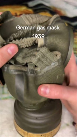 Ww2 German gas mask #war