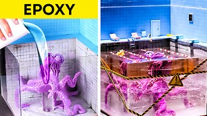 Giant creepy epoxy resin craft 🐙 | 5-Minute Crafts